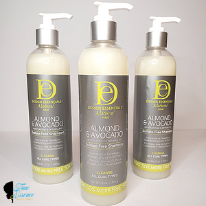 Design Essentials Natural Almond & Avocado Sulfate-Free Shampoo (12 oz)
